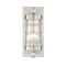 Z-Lite Archer 1 Light Wall Sconce, Brushed Nickel & Clear 344-1S-BN - alternate 3
